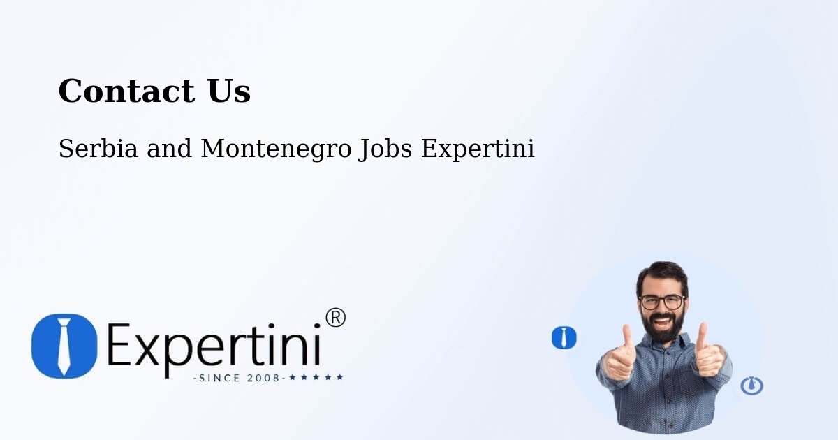 Contact Expertini – Constance Bay - Serbia and Montenegro Jobs Expertini